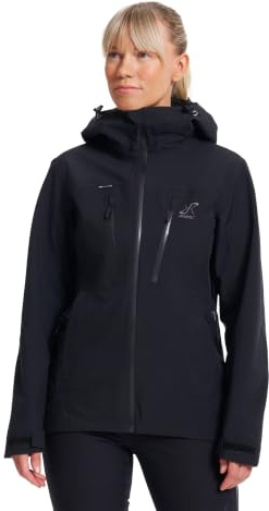 RevolutionRace Silence Proshell 3L Jacket, Damenjacke, belüftete und wasserdichte Jacke für Wanderungen und andere Outdoor-Aktivitäten
