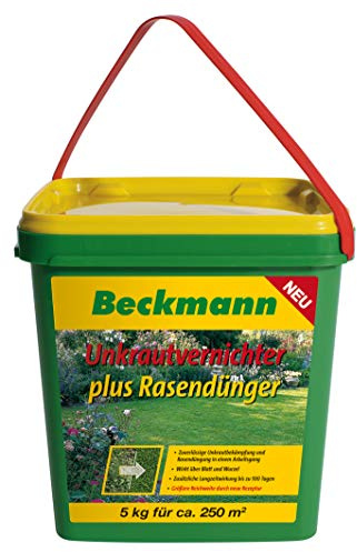 Beckmann Rasendünger plus Unkrautvernichter, 5 kg