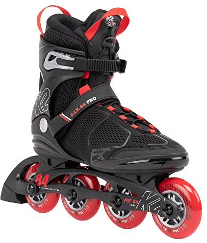 K2 Skates Herren Inline Skates F.I.T. 84 PRO, Black - red, 30G0515.1.1.110