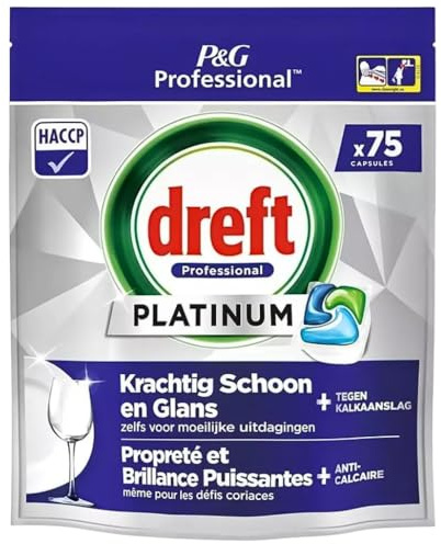 Dreft Platinum All In One Geschirrspüler Tabletten Regular 75 Stück