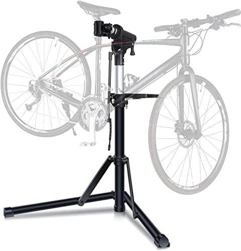 Sportneer Fahrrad Montageständer Aluminium Montageständer für Fahrräder faltbar Fahrrad Reparaturständer lötstation Höhenverstellbar, klappbar und 360° drehbar, für MTB, Rennrad, E-Bike