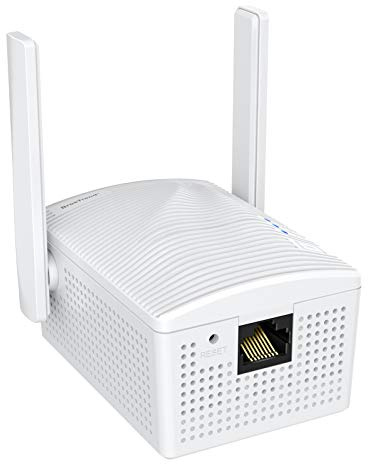 BrosTrend AC1200 WLAN Bridge, LAN zu WLAN Adapter für Drucker, PC, PS5 etc. | Dual Band, WLAN LAN Adapter, Einfache Einrichtung, Konvertiert RJ45 Anschluss auf Wireless WiFi Bridge (Nicht für Magenta-TV)