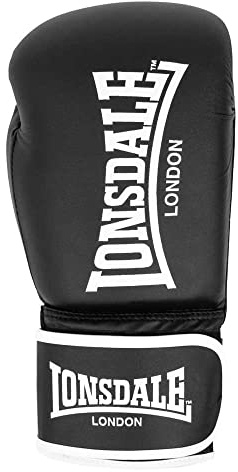 Lonsdale Boxhandschuhe 12 oz Ashdon | Boxhandschuhe Männer, Boxhandschuhe Damen - Unisex - Boxing Gloves, Box Handschuhe - Boxhandschuhe aus Kunstleder
