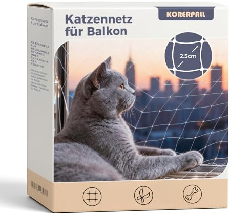 Katzennetz für Balkon 5X 5m, vogelschutznetz engmaschig Vogelnetz, katzenschutznetz katzennetz für Balkon ohne Bohren laubnetz für teich feinmaschig