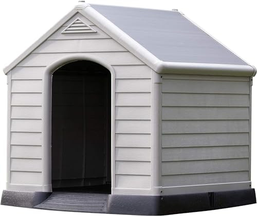 Keter 12-921177 Gartenhütte, PVC/Kunstharz, Beige/Braun, 99 x 95 x 99 cm.