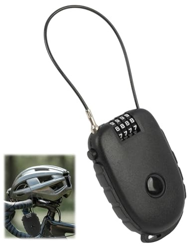 Premium Kombinationsschloss mit 90 cm Langem Kabel, Individuell Einstellbarer Zahlencode, Superleicht und Kompakt, Ideal zur Kurzzeitigen Sicherung von Fahrrädern, Kinderwagen, Gepäck usw.