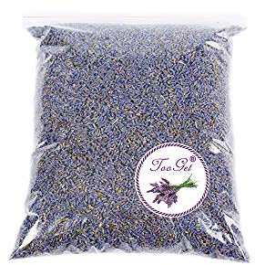 TooGet Duftende Lavendelblüten Getrocknete Lavendel Blüten Für Duftkissen Natürlich Lavendelsäckchen Potpourri Duft, Premium Qualität - 225g