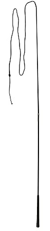 Kerbl 32369 Longierpeitsche, zweiteilig, 180 cm