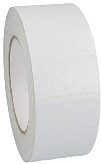 1 Rolle Klebeband Gewebeband Panzerband Panzertape 50m X 48mm weiß