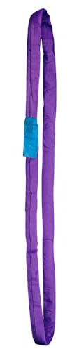 PONSA - Hebeschlinge - Rundschlinge Schlupf Hebeband 6m Umfang, 3 m Nutzlänge - Polyester - EN 1492-2 Norm - Tragkraft bis zu 1000 kg