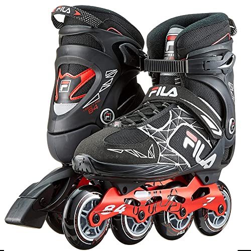 FILA Skates 010619090 Legacy PRO 84 Inline Skate Herren Black/RED Größe 42.5