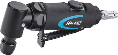 HAZET Stabschleifer, abgewinkelt 9032N-5, Abgewinkelte Ausführung | Länge 155 mm, Betriebsdruck 6.3 bar, 500 g, Schalldruckpegel 78 dB(A) Lp A, Luftbedarf 74 l/min, Drehzahl min 2000 upm