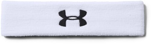 Under Armour Herren Stirnband UA Performance Headband, Weiß, OSFA, 1276990-100
