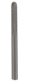 Dremel 9903 Wolfram Karbid Fräser spitz - Zubehör für Multifunktionswerkzeug mit 1 Fräser 3,2mm zum Formen, Glätten und zur Materialabnahme von Stahl, Kunststoff, Holz u.v.m.