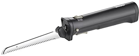 Unold Cordless Elektromesser | Spezialgezahnte Messer | Leistungsstarker Li-Ion-Akku | Kabellos und flexibler Einsatz | Auswurftaste | Sicherheitsschalter | inkl. Aufbewahrungsbox und Schutzhülle