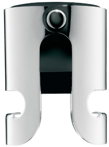WMF Clever&More Sektverschluss 4 cm, Champagner Verschluss, Sektflaschenverschluss, Cromargan Edelstahl mattiert, Flaschenverschluss