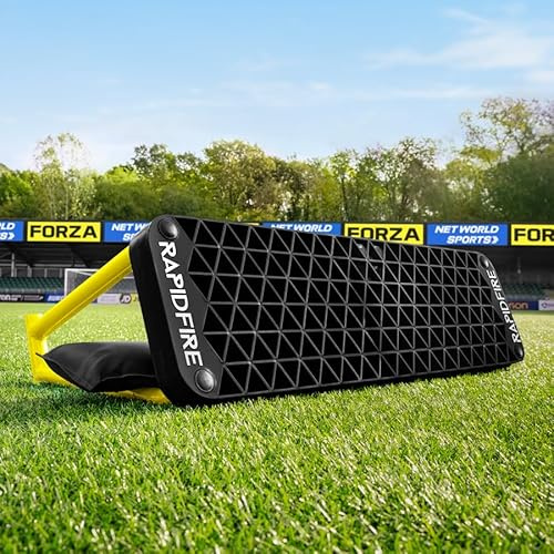 FORZA Wave Fußball-Rebounder – Das weltweit führende 4-in-1-Pass-Reboundboard – Unzerbrechliches Design & 8 kg Stabilität – Kaufen Sie FORZA, Spielen Sie für Immer! [Standard]