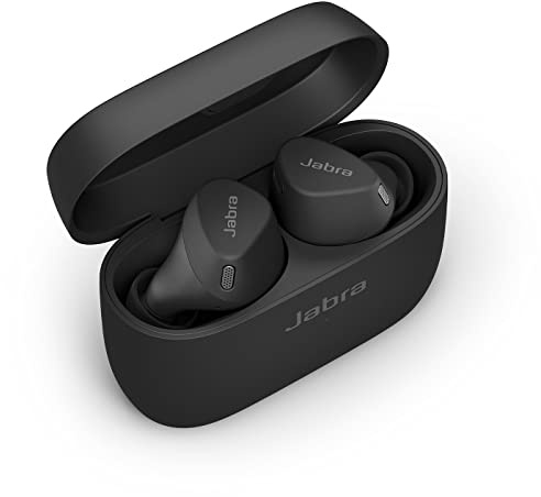 Jabra Elite 3 Active In-Ear-Bluetooth-Kopfhörer - sicherer Sporthalt und aktive Geräuschunterdrückung (ANC) - wasserfeste, schnurlose Earbuds - mit Spotify Tap Playback und Google Fast Pair - Schwarz