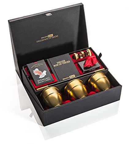 Marvin's Magic MM DBT3000 Marvin's Deluxe Box of Tricks Zaubertricks, Fuchsia, Schwarz, M