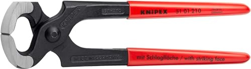 KNIPEX Hammerzange mit Kunststoff überzogen 210 mm, 51 01 210