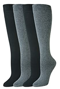 Amazon Essentials Damen Bequeme Kniestrümpfe Aus Baumwolle, Lässiger Stil