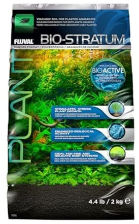 Fluval Bio Stratum, vulkanischer Bodengrund für bepflanzte Aquarien, 2 Kg