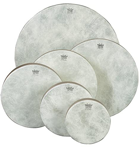 Remo World Percussion - Rahmentrommel - 10 x 2 - Acousticon Kessel, Fiberskyn 3 Fell, Walnut Finish - HD-8510-00