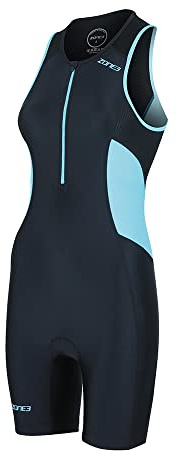 ZONE3 2026 Womens Activate Trisuit TS23WACT107 - Black/Turquoise