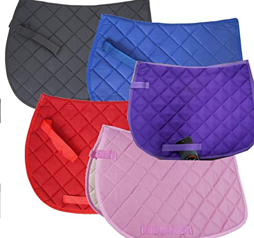 HKM Schabracke SHETTY für Shettysattel 12"-14" ideales Zubehör auch für Holzpferd (schwarz)