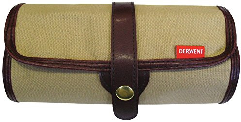 Derwent Leinen-Künstlerrolle, Kapazität für 30 Stifte und Zubehör, Professionelle Qualität, 0700434