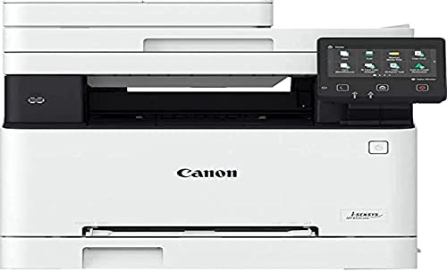 Canon i-SENSYS MF657cdw Farblaserdrucker 4-in-1 Drucker Scanner Kopierer | Für Büro und Arbeitsgruppen; Farblaser-Multifunktionsgerät mit Scannen und Kopieren, Faxen; kabelloses AirPrint, Mopria