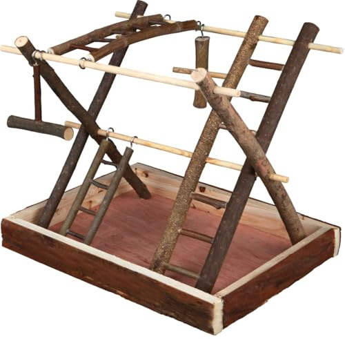 Trixie 5663 Natural Living Spielplatz, 35 × 27 × 30 cm