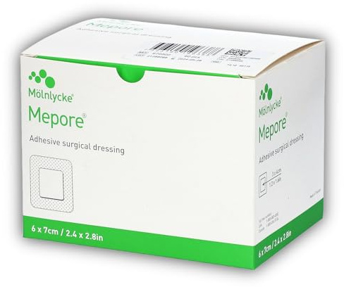 Mepore Wundverband 6 x 7cm, 60 Stück