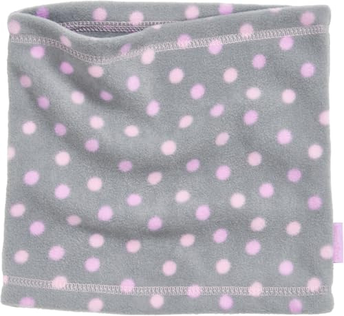 Playshoes Unisex Kinder Fleece-Schlauchschal Winter-Schal, Punkte, one size