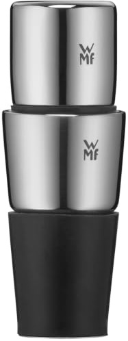 WMF Vino 2in1 Weinausgießer mit Flaschenverschluss, 2,4 cm, Ausgießer, Cromargan Edelstahl, Silikon, für alle Weinflaschen