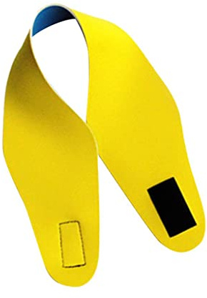 Kopfband für Kinder und Erwachsene, weiches Neopren, 51 cm, Gelb