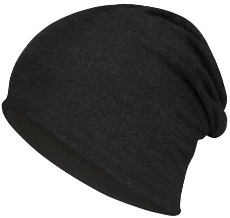 Foatcox Leichte Winter Mütze für Herren und Damen, Atmungsaktive, Weiche Beanie-Laufmütze, Warme Skull Cap für Laufen, Skifahren, Radfahren, Snowboarden und andere Outdoor-Sport