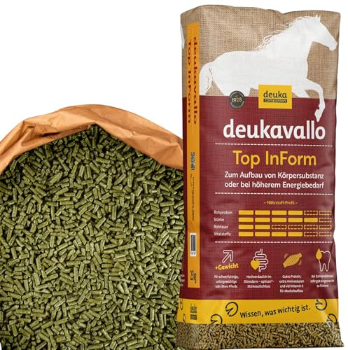 deukavallo Top Inform | Hochverdauliches Aufbaufutter bei erhöhtem Energie- und Proteinbedarf | 25 kg