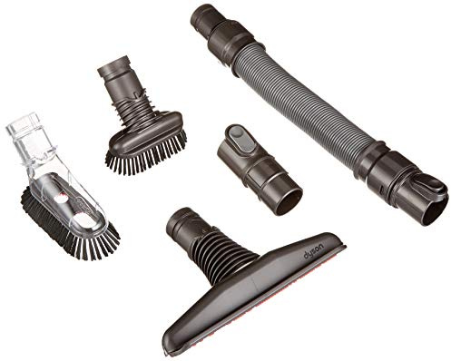 Dyson Zubehör-Set für Akkusauger V6, DC62, DC43H - Polsterbürste, Extra-hart & Extra-soft Bürste, Verlängerungsschlauch