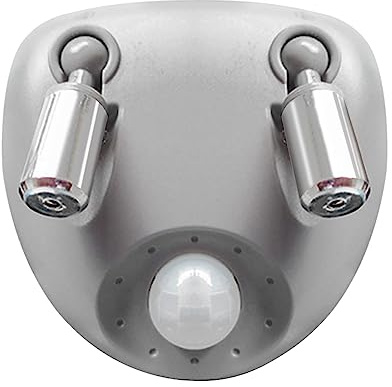 Einparkhilfe Las-er - Dual Las-er Einparkhilfe Für PKW-Garagen, Decken Positionierungshilfe, 360 Grad Verstellbar Körperinduktion Einparkhilfesystem, Mit Netzteil Und Batterie-Backup Für Auto