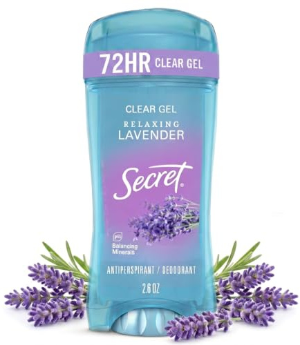 Geheime W-BB-1670 Scent Expressions Ooh-La-La Lavender Crystal Clear Gel - 2,7 oz - Deodorant Stick