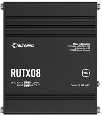 Teltonika RUTX08 Router verkabelt grau
