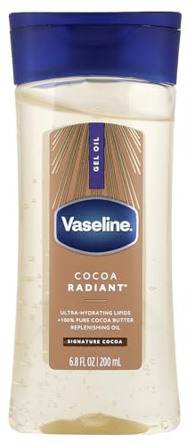 Vaseline Essential Moisture Radiant Kakao-Körperöl mit reiner Kakaobutter, 200 ml