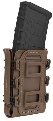 KRYDEX GEAR 5.56MM Magazin Pouch mit Molle Clip 7.62MM Offene Magazinbeutel (DE)