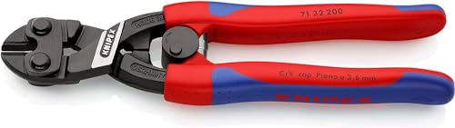 KNIPEX CoBolt Kompakt-Bolzenschneider mit schlanken Mehrkomponenten-Hüllen 200 mm, 71 32 200