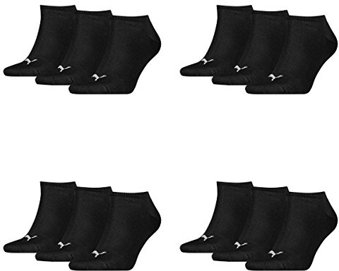 PUMA 12 Paar Sneaker Invisible Unisex Socken