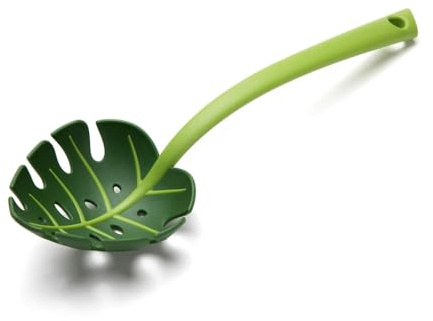 Jungle Spoon OTOTO - BPA-freier Spaghettilöffel Küchenlöffel Hochhitzebeständiger Nylonlöffel Kochlöffel für antihaftbeschichtetes Küchenutensil Löffel zum Kochen, Backen und Mischen