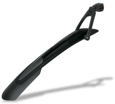 SKS GERMANY X-Blade Dark 29" Hinterrad-Schutzblech für Mountainbike, Fahrradzubehör (Schutzblech mit Schnellspanner, 2-Gelenk-Technik, bis max. 3.0 Zoll Reifenbreite), schwarz
