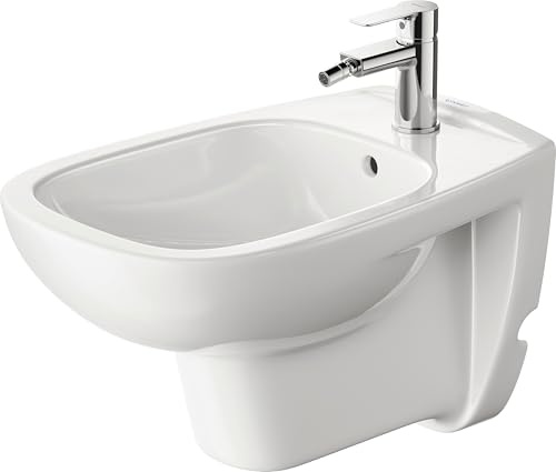 Duravit Wand-Bidet D-CODE 355 x 545 mm 1 HL we 2257150000