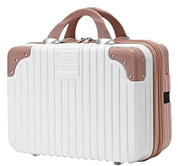 Balakaka Kosmetikkoffer Wasserdicht 11L, Schminktasche Leichter Handgepäck Beauty Case mit Handgriff und Reißverschluss, Damen Verschleißfest Hartschale Kulturtasche für Reise Ausflug